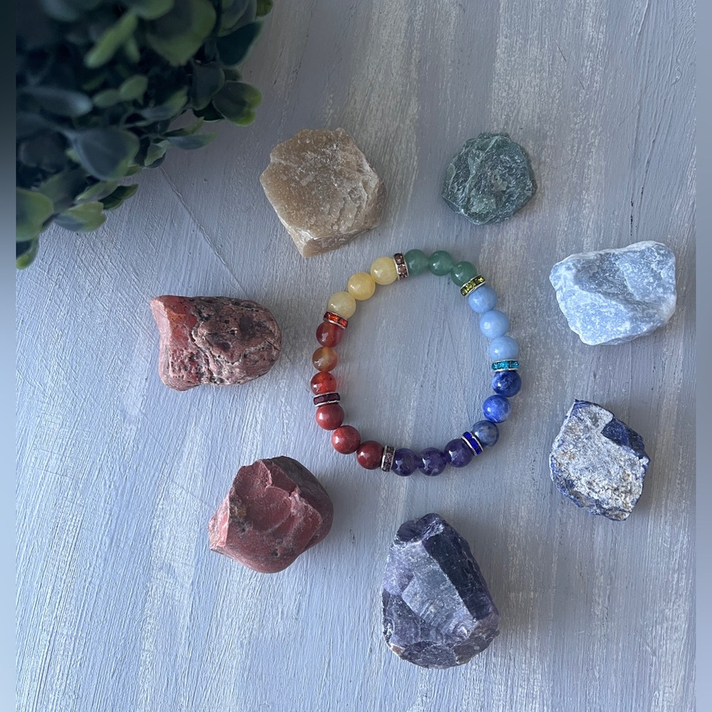 Chakras Raw Stone Bundle